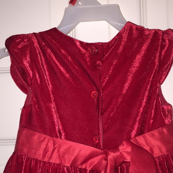 Infant Baby Girls George Holiday Christmas Formal Party Dress Size 12-18… - Picture 7 of 14